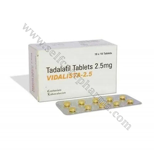 Vidalista 2.5 Mg: Exclusive Offers on Tadalafil | Order Now!