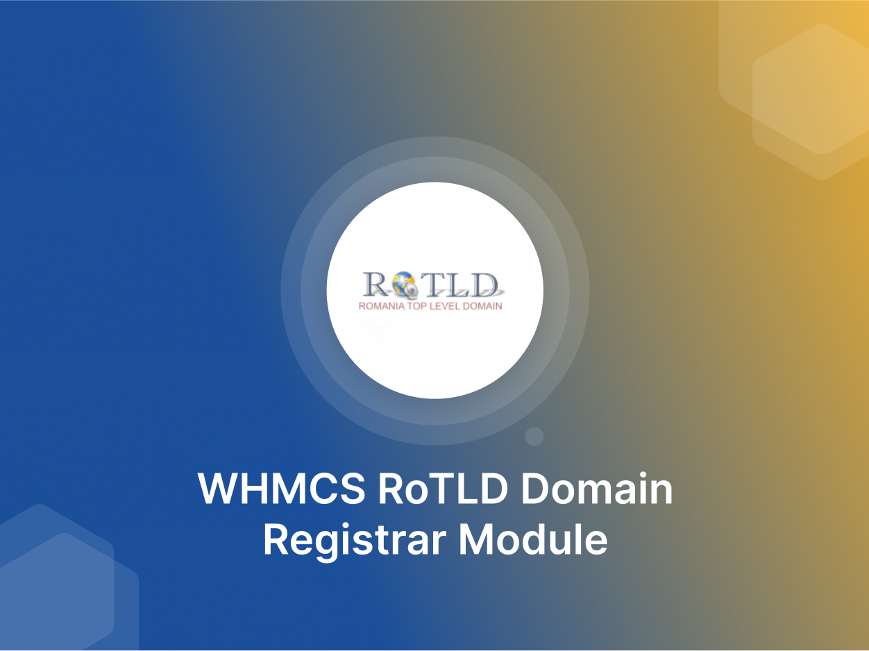 WHMCS RoTLD Domain Registrar Module - 20% Off! | Buy Now