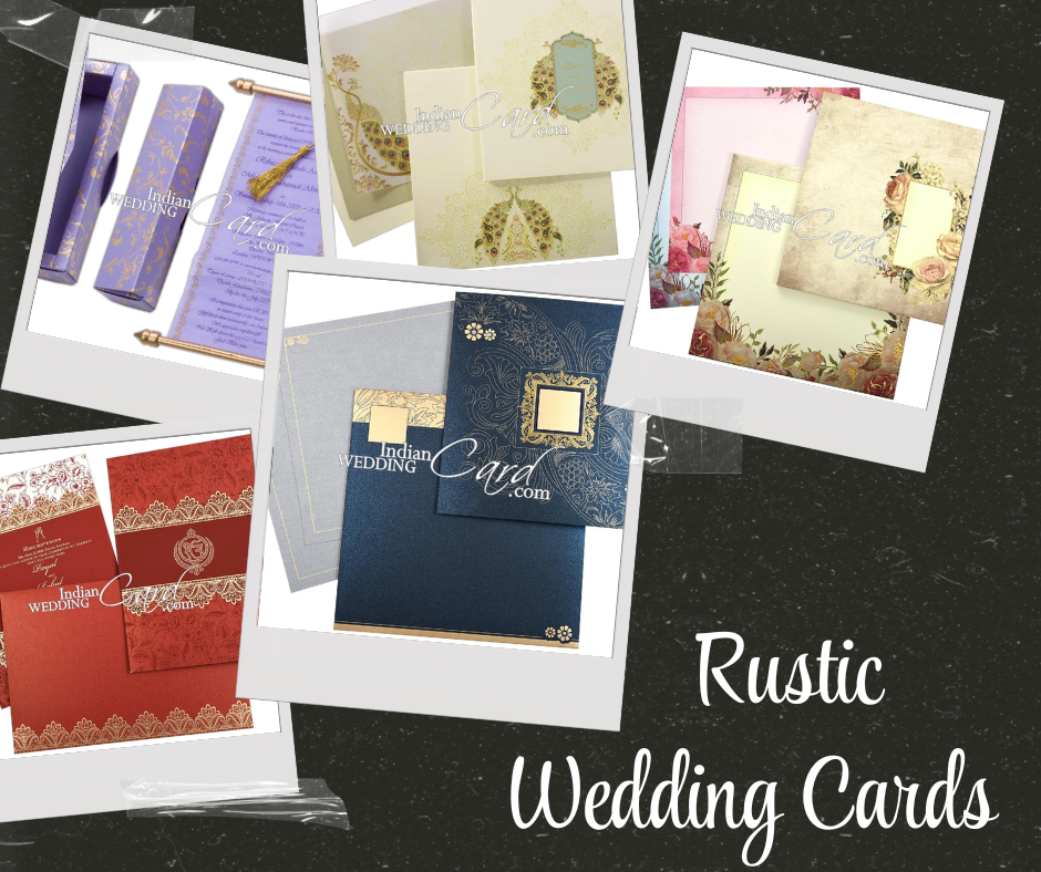 Why Are Rustic Wedding Cards a Popular Choice? | Wedding Card Designer | Wedding Favors Shop