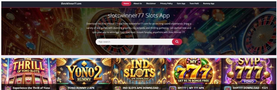 slots winner 777 Cover Image