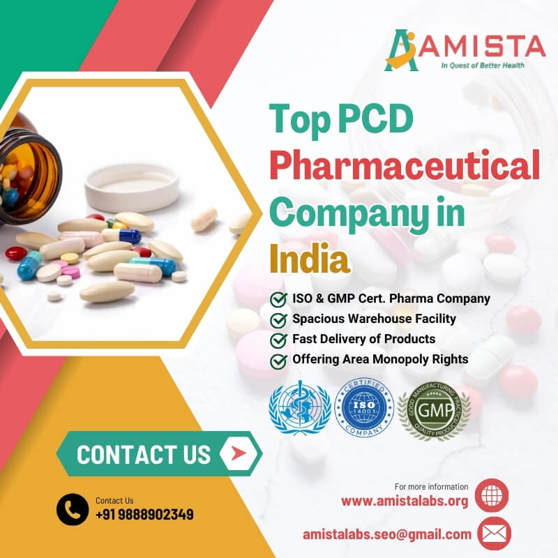 Best PCD Pharmaceutical Company in India | Amista Labs