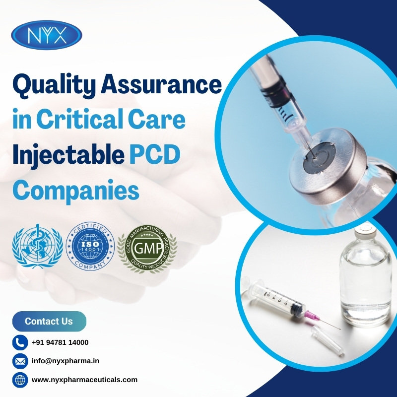 Quality Assurance in Critical Care Injectable PCD Companies