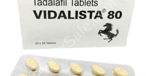 Vidalista 80mg yellow pill Tadalafil Treat Erectile Dysfunction