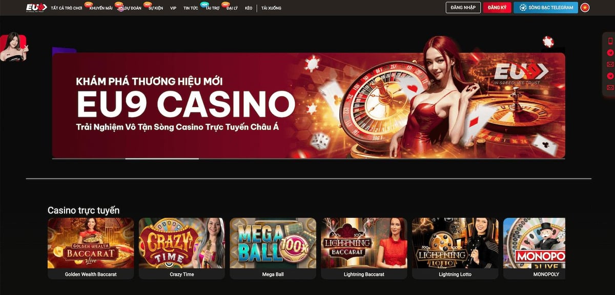 Top Sảnh & Game Casino Trực Tuyến Uy Tín Được Đông Đảo Anh Em Cá Cược Chơi Nhiều Nhất Việt Nam 2024