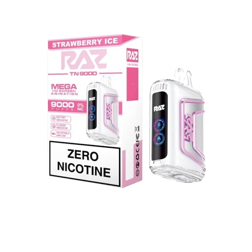 Why Strawberry Ice Raz is a Top Choice for Nicotine-Free Vaping