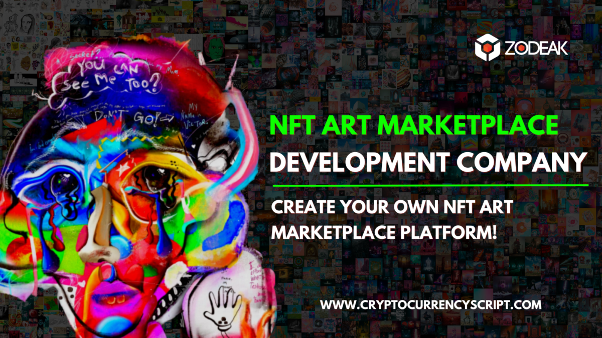 NFT Art Marketplace Development Company - Zodeak