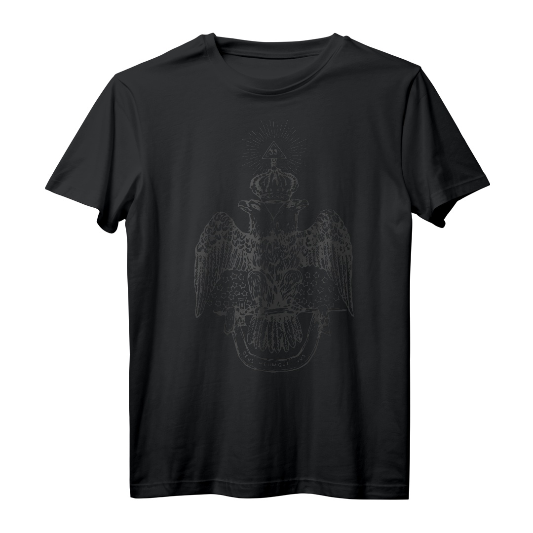 33. Grad Freimaurer Eagle Scottish Rite Mason T-Shirt - Perfektes Geschenk für Freimaurer und Liebhaber symbolischer Kleidung - Hapgator