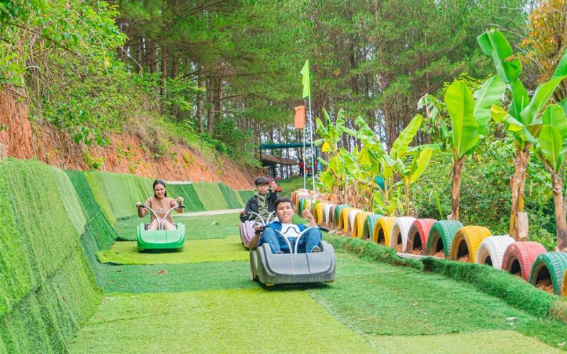 Khám phá Go Kart - Bộ môn đua xe mô hình Đà Lạt - Vivu Việt Nam