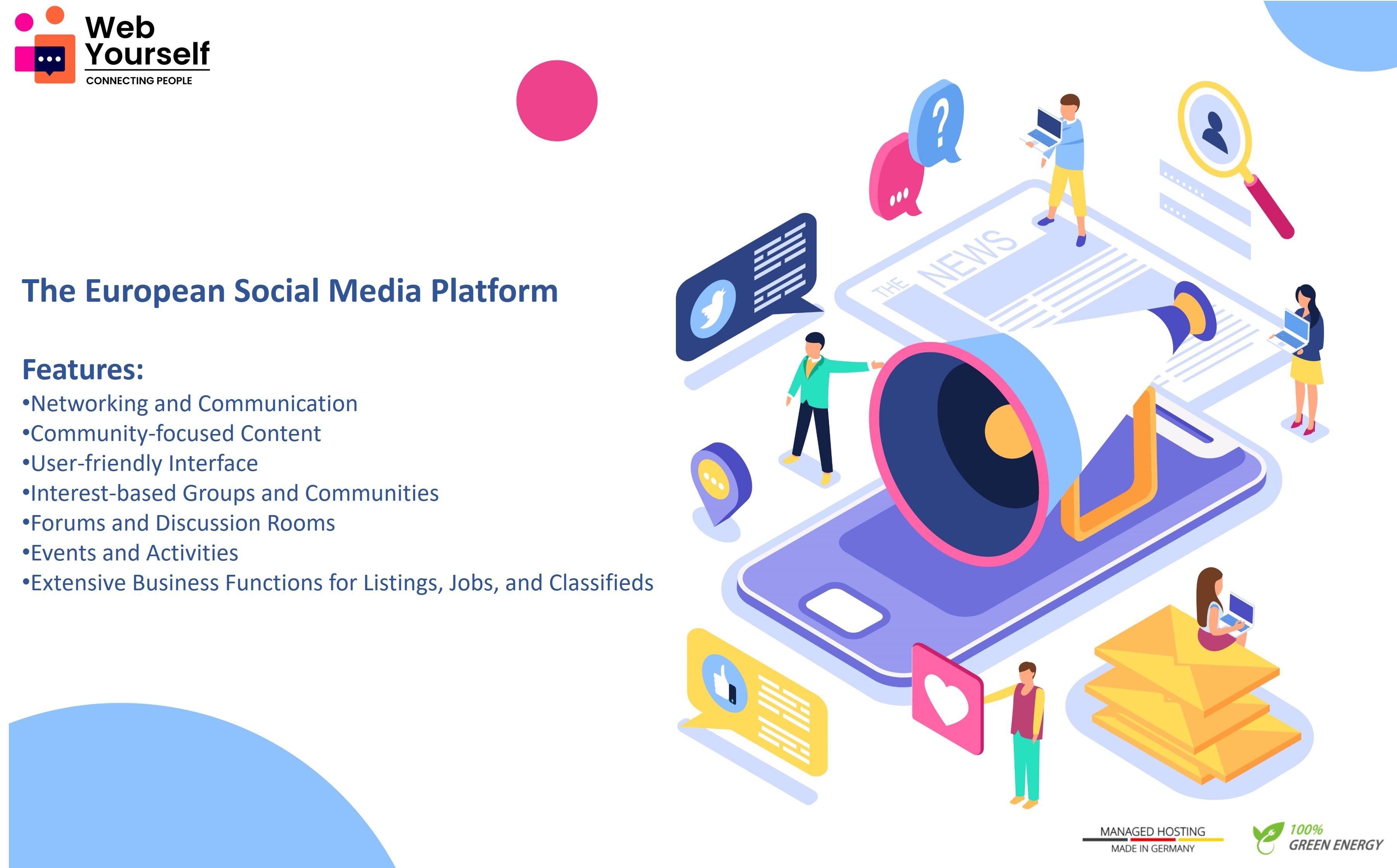 Welcome to Webyourself Social Media Platform