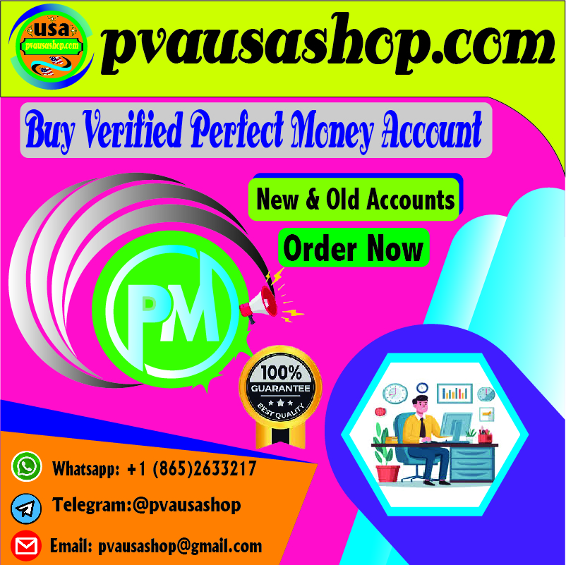 Buy Perfect Money Account -100 USA, Perfect Money Account