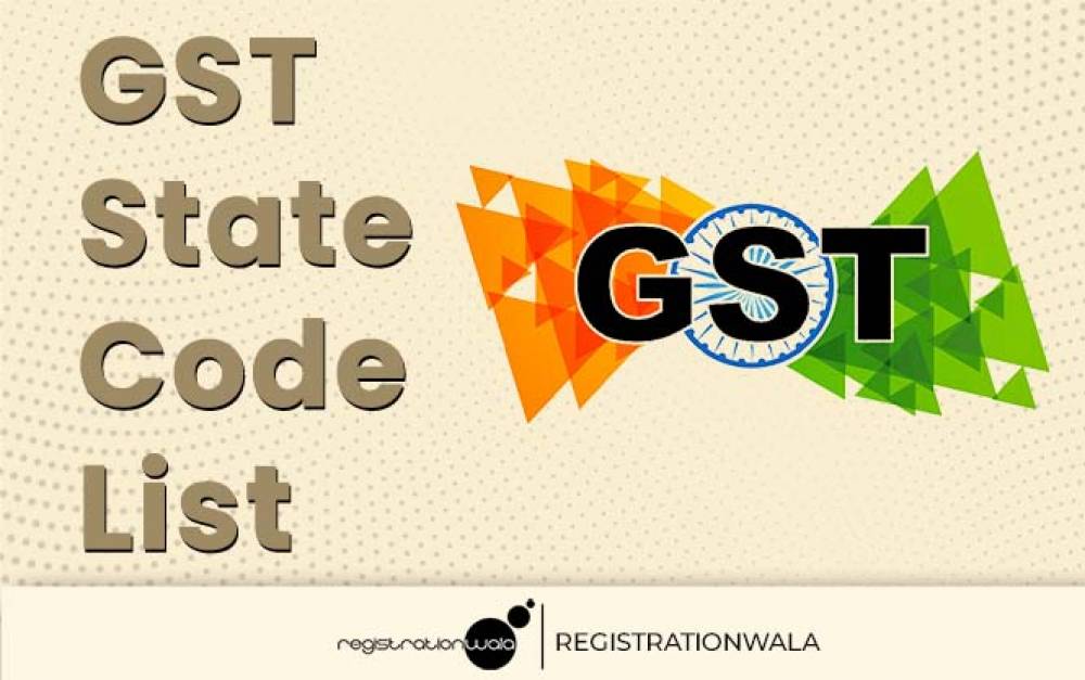 Complete GST State Code List with 33 GST State Code