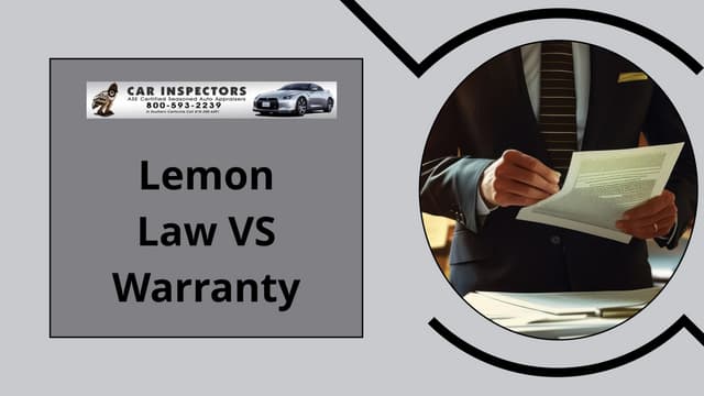 Lemon Law vs. Warranty : Key Differences