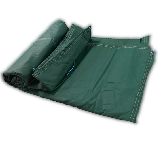 610gsm PVC Tarpaulin Sheet With 14oz Jute Bottom Insulated Tarpaulin Cover -15ft x 12ft x 22kg - Tarpaulins Cover