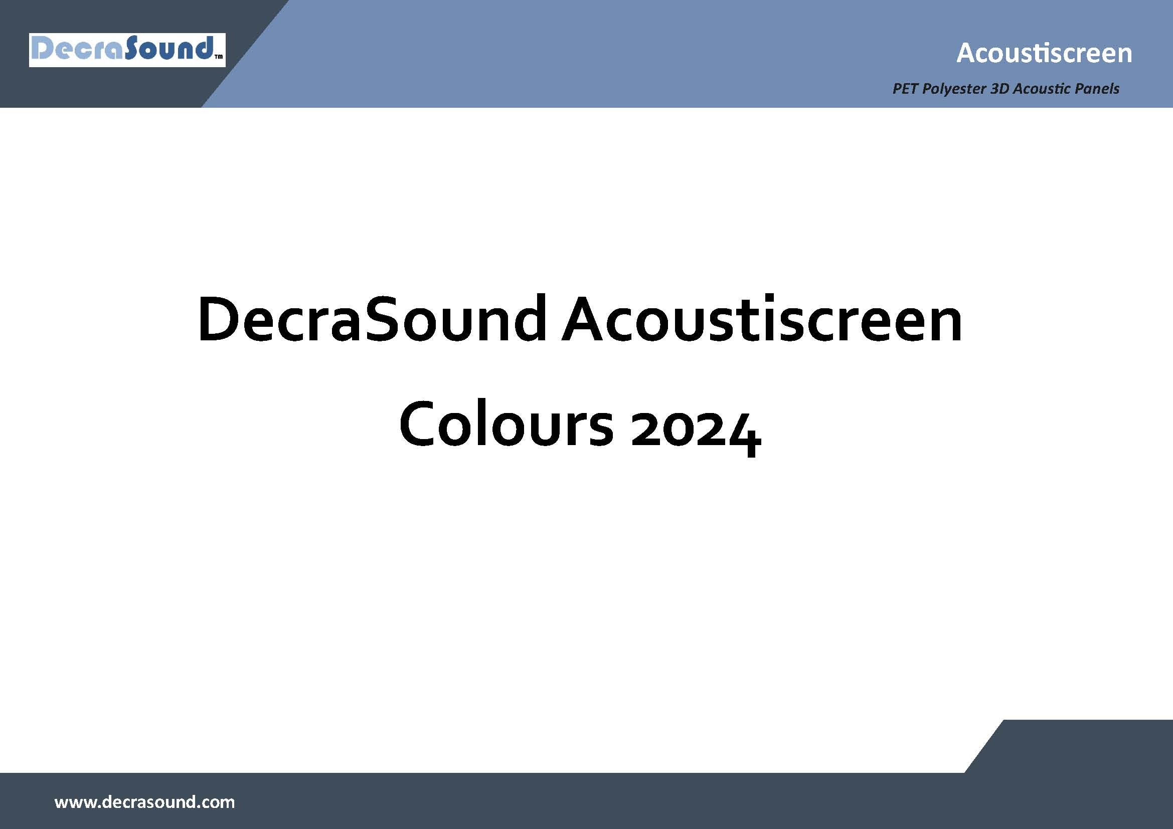 Acoustic Screen Panels - Hanging Acoustic Screens DecraSound