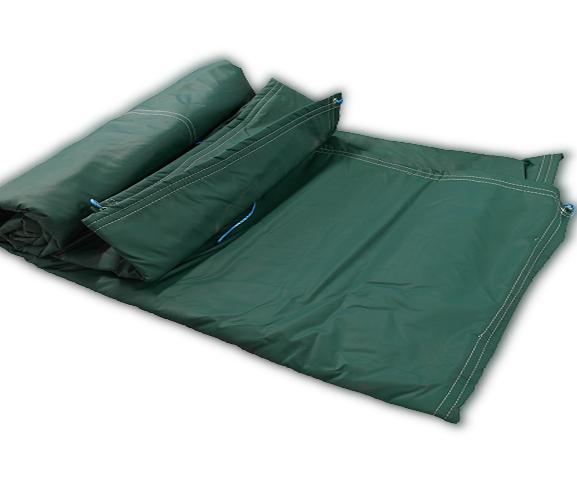 610gsm PVC Tarpaulin Sheet With 14oz Jute Bottom Insulated Tarpaulin Cover -18ft x 12ft x 27kg - Tarpaulins Cover