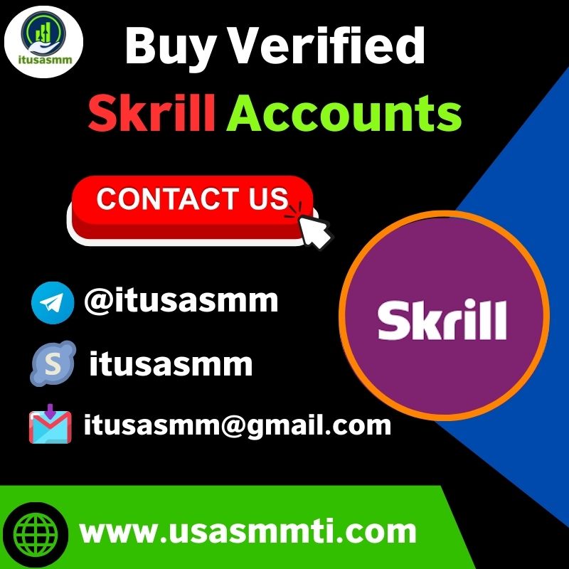 Buy Verified Skrill Accounts - Best USA, UK Verified Account