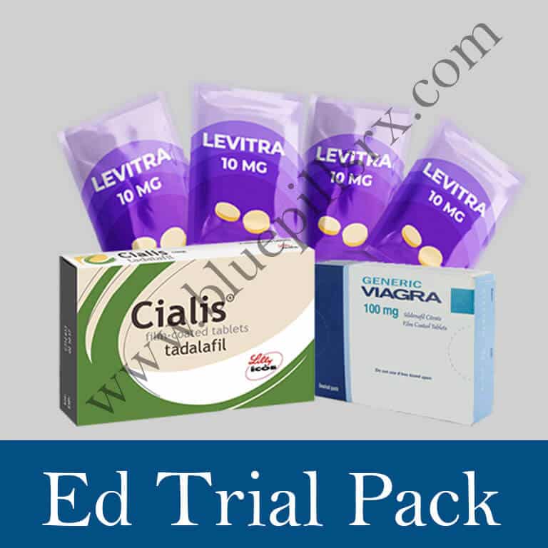 ED Trial Pack (Sildenafil/Tadalafil/Vardenafil) ED Pills Online