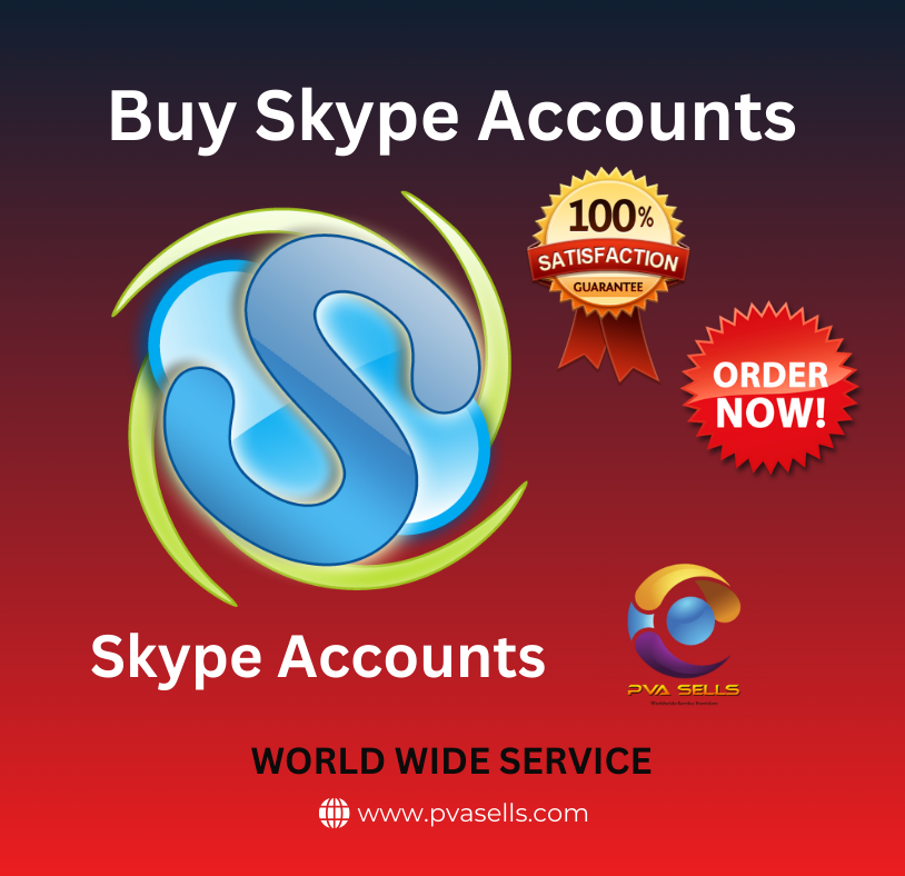 Buy Skype Accounts - 100% Verified & USA,UK & Any Countries Skype