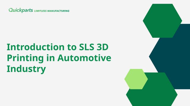 Introduction to SLS 3D Printing in Automotive Industry.pptx