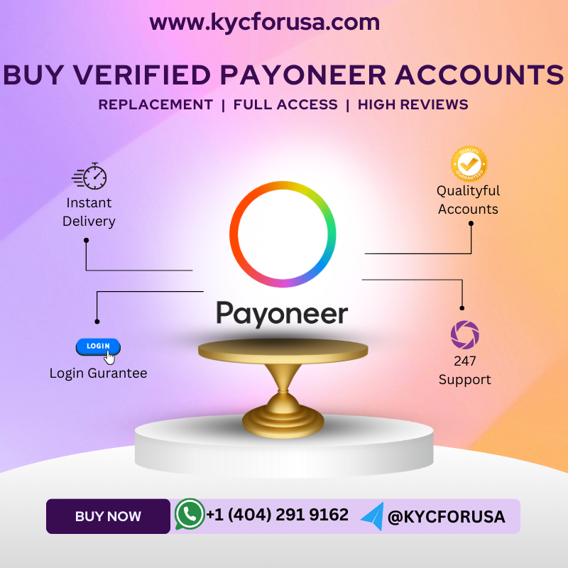 Buy Verified Payoneer Account -APPROVED & VERIFIED 2025