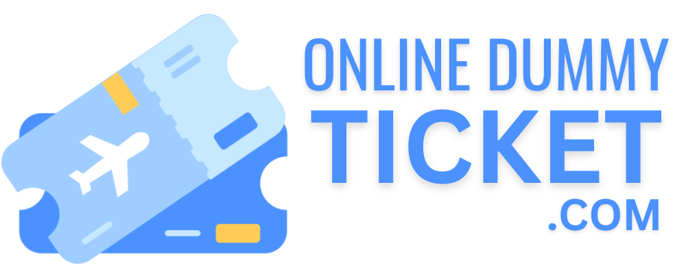 Dummy Ticket l Dummy Flight Ticket l Get At $5/INR350