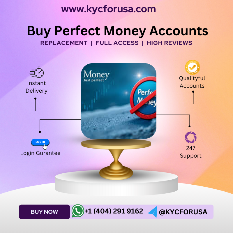 Buy Perfect Money Accounts - Make P2P and B2B payment now