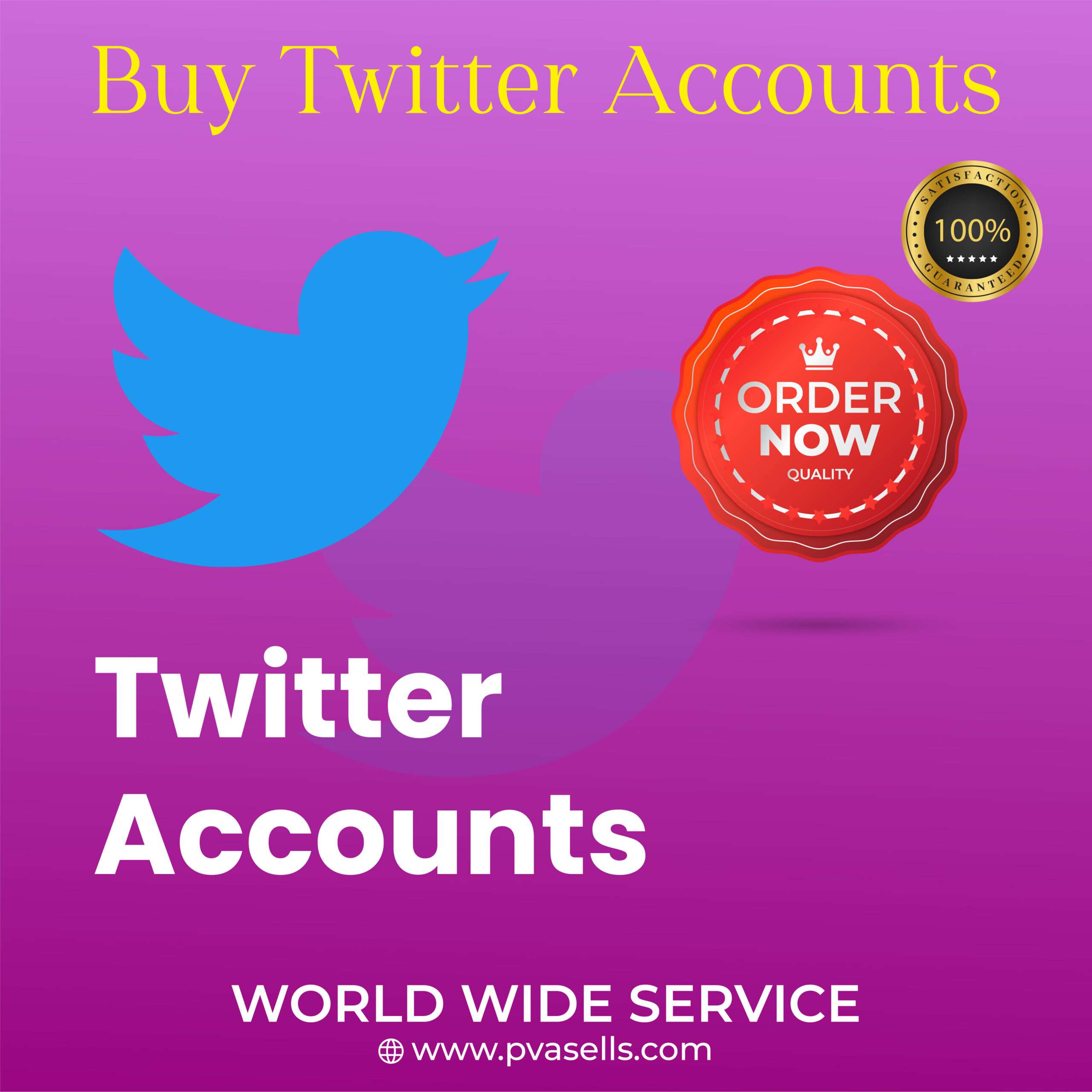 Buy Twitter Accounts - 100% Safe & Old, New Twitter Accounts.