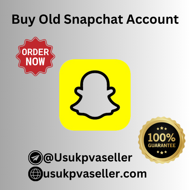 Buy Snapchat Accounts-Old Accounts With High Scores