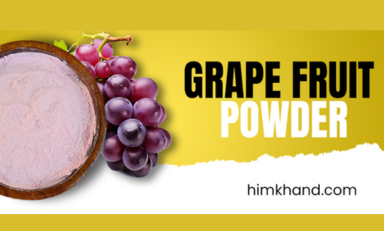 Natural Grapes Powder for Cholesterol & Bone Health  – Himkhand