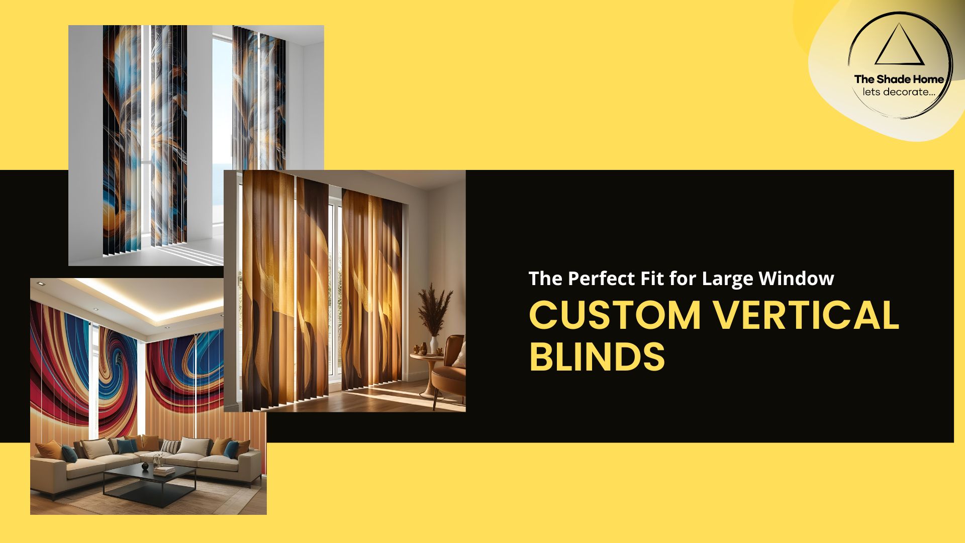 Custom Vertical Blinds: The Perfect Fit for Large Windows