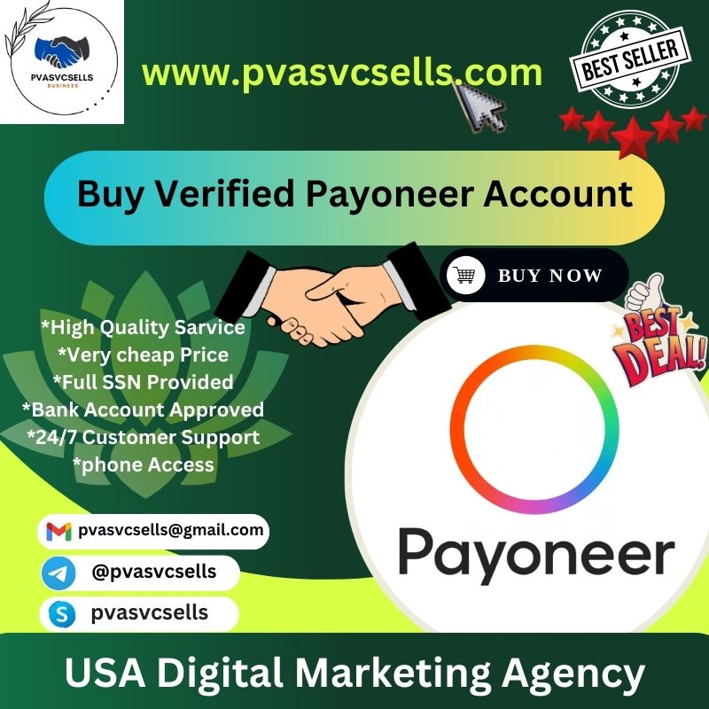 Buy Verified Payoneer Account - 100% The Safest Way Pay