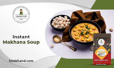 Boost Energy & Brain Power with 100% Natural Instant Makhana Soup  – Himkhand