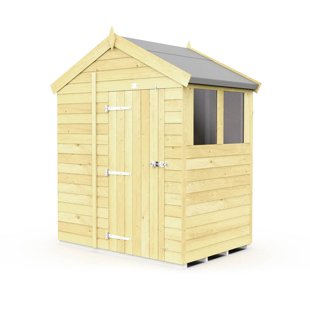 6ft x 4ft Apex Shed - Flat Pack Sheds