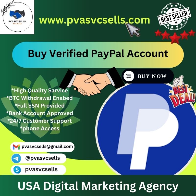 Buy Verified PayPal Account - 100% The Safest Way to Pay