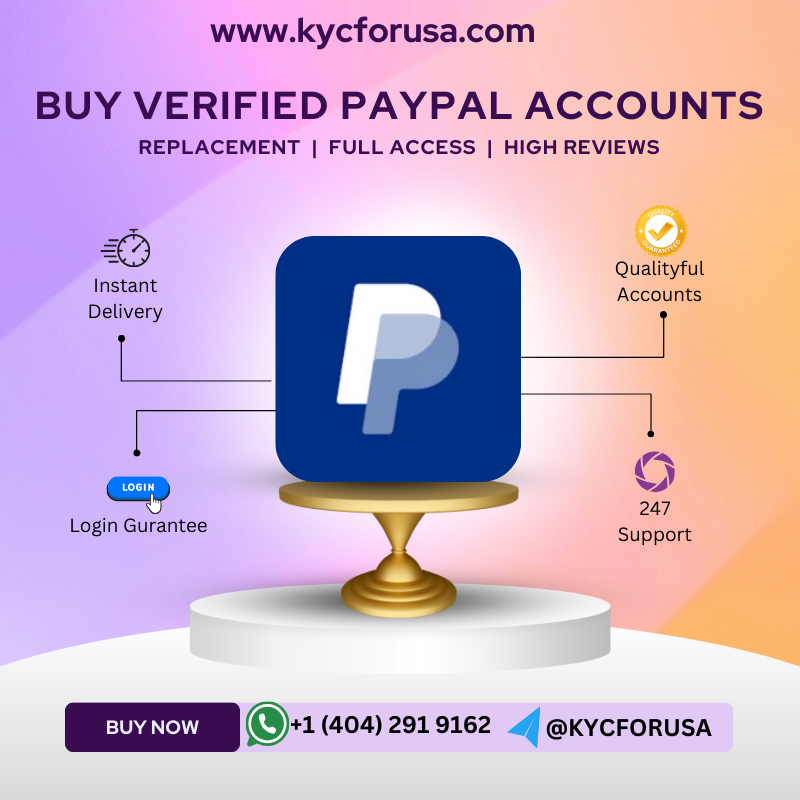 Buy Verified PayPal Accounts - personal and business...
